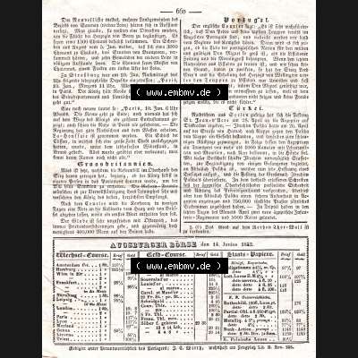 Augsburg 1832, 166, Donnerstag 14. Juni, Augsburger Abendzeitung Seite 660. Die Digitalen JPG-Bilder der digitalisierten Augsburger Zeitung können heruntergeladen werden. Sammlung