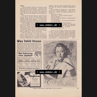 Meggendorfer-Blätter 1923, Nr. 1690, vom 17. Mai 1923, Seite 84a, Rache, Werbung Was fehlt ihnen. Die Digitalen JPG-Bilder der digitalisierten Humorvolle... Sammlung