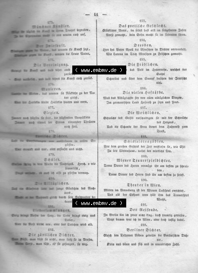 Morgenblatt 1832, 6 Januar, Nr. 3, Seite 11, Literatur-Blatt, Das poetische Geschlecht, Die vielen Hofräte und andere Sammlung
