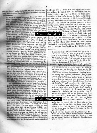 Morgenblatt 1832, 5 Januar, Nr. 2, Seite 7, Kunst, Nachricht über ein neugriechisches Malerbuch Sammlung
