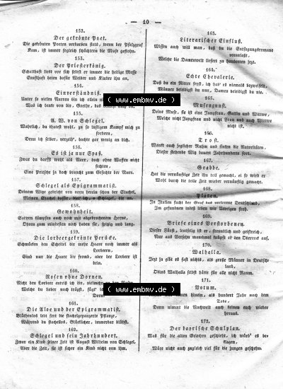 Morgenblatt 1832, 6 Januar, Nr. 3, Seite 10, Literatur-Blatt, Der gefrönte Poet, Der Priesterkönig und andere Sammlung