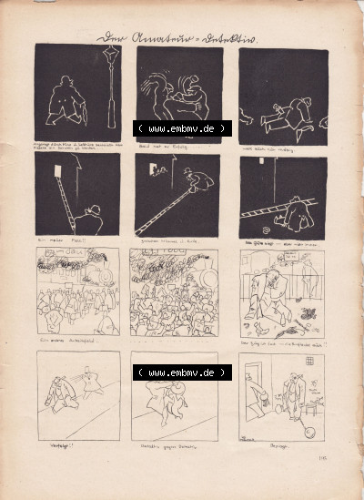 Meggendorfer-Blätter 1920, Nr. 1552, Seite 195, Comic-Geschichte Sammlung