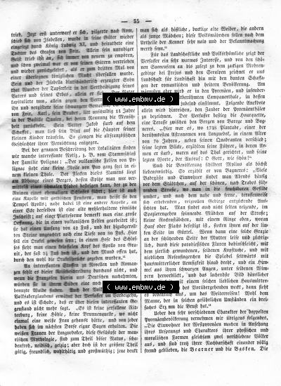 Morgenblatt 1832, Montag 23 Januar, Nr. 9, Seite 35, Literatur-Blatt mit Länder und Völkerkunde. Sammlung