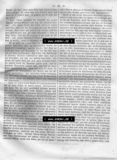 Morgenblatt 1832, Freitag 27 Januar, Nr. 10, Seite 39, Literatur-Blatt mit Länder und Völkerkunde. Sammlung