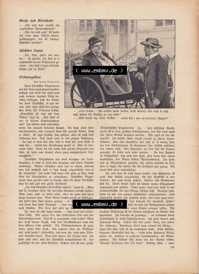 Meggendorfer-Blätter 1920, Nr. 1552, Seite 199, Groß-und Kleinstadt, Höchster Luxus Sammlung