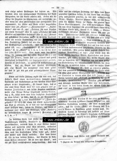 Morgenblatt 1832, Donnerstag 26 Januar, Nr. 8, Seite 30, Kunst-Blatt, Monogrammen - Kunde. Sammlung