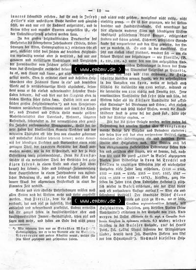 Morgenblatt 1832, Donnerstag 19 Januar, Nr. 6, Seite 10, Kunst-Blatt, Monogrammen - Kunde. Sammlung