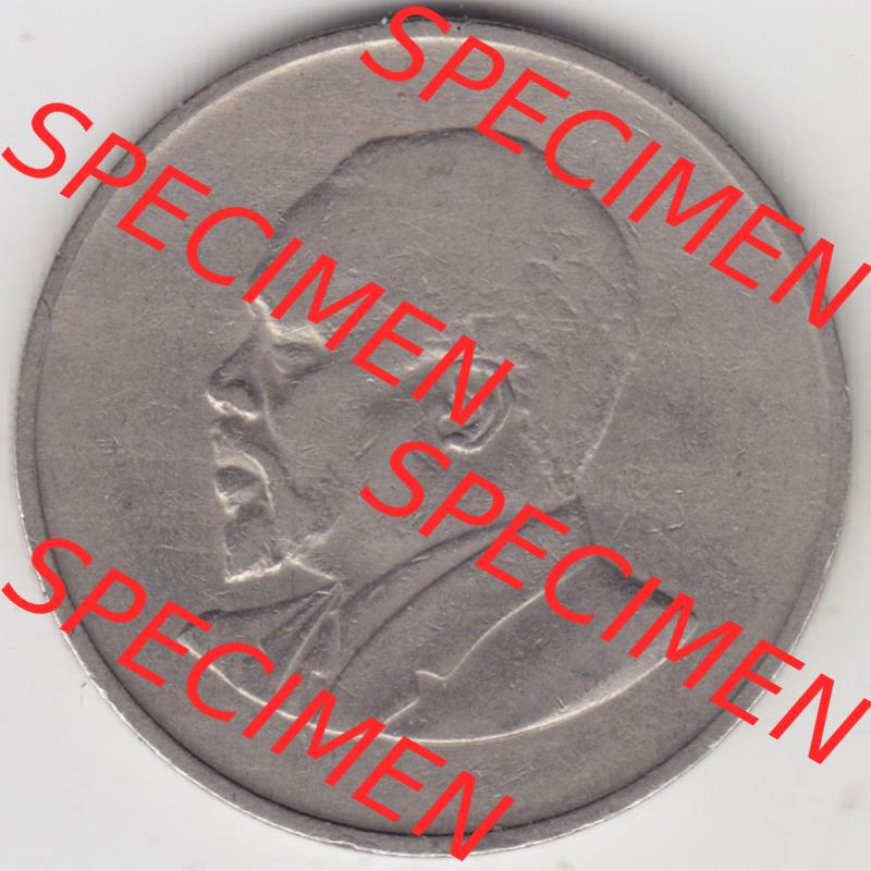 Münzen Afrika Kenia Umlaufmünzen 1966-1968, 1 One Shilling, Schilling 1968. Rückseite einer Münze aus Kenia, Kenia befindet sich auf dem Kontinent Afrika.... Sammlung