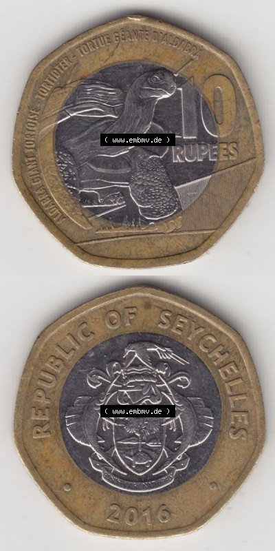 Münze aus der Republik der Seychellen - Republic of Seychelles Sammlung