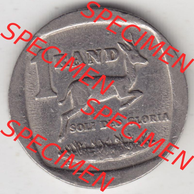 Münzen Afrika Südafrika Umlaufmünzen 1991-1995, 1 Rand 1995 (1) Sammlung