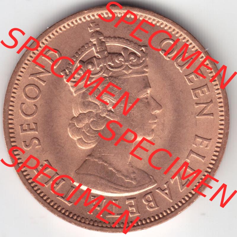 Münzen Afrika Mauritius Umlaufmünzen 1956-1978, 5 Cent 1969. Rückseite einer Münze aus Mauritius, Mauritius befindet sich auf dem Kontinent Afrika. Hier befindet... Sammlung
