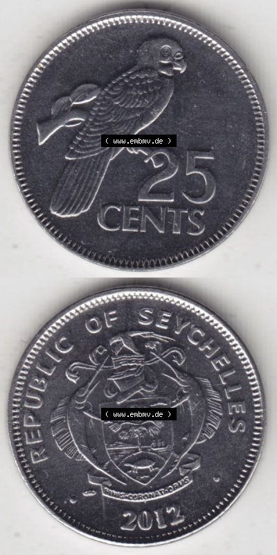 Münze aus der Republik der Seychellen - Republic of Seychelles Sammlung