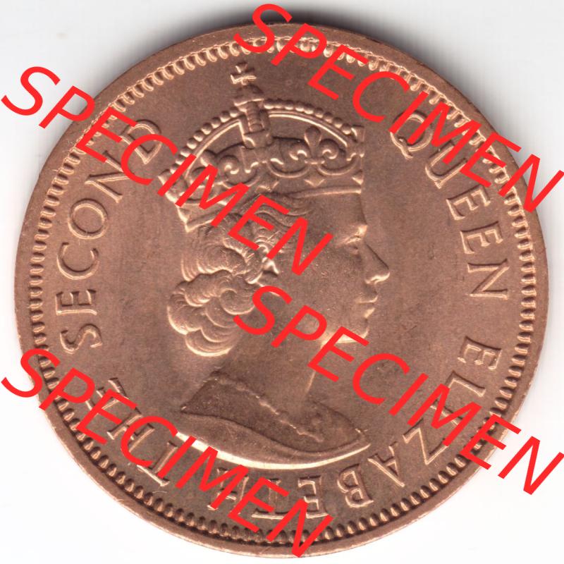 Münzen Afrika Mauritius Umlaufmünzen 1953-1978, 2 Cent 1975. Rückseite einer Münze aus Mauritius, Mauritius befindet sich auf dem Kontinent Afrika. Hier befindet... Sammlung
