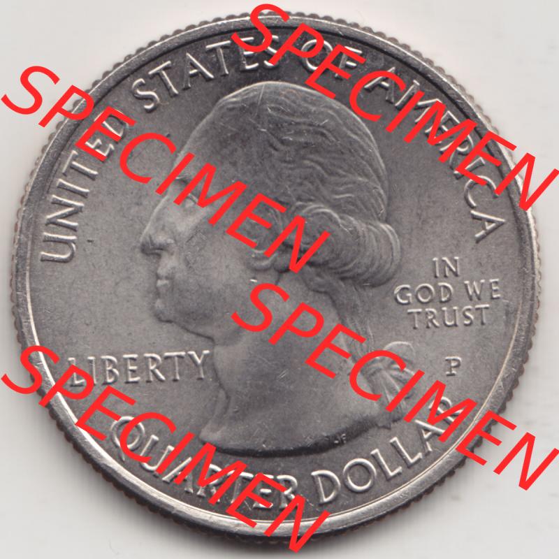 Amerika USA 2015-2015, 0,25 Dollar Quarter Dollar Blue Ridge Parkway, North Carolina (2) Sammlung