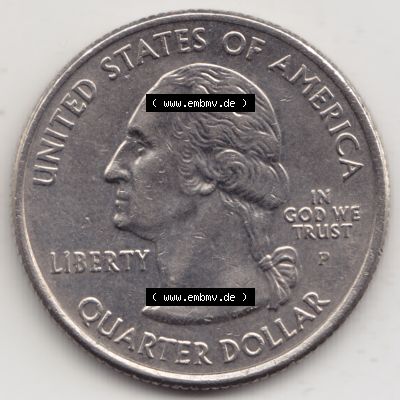 Amerika USA 2007-2007, 0,25 Dollar Quarter Dollar Idaho 1890 (2) Sammlung