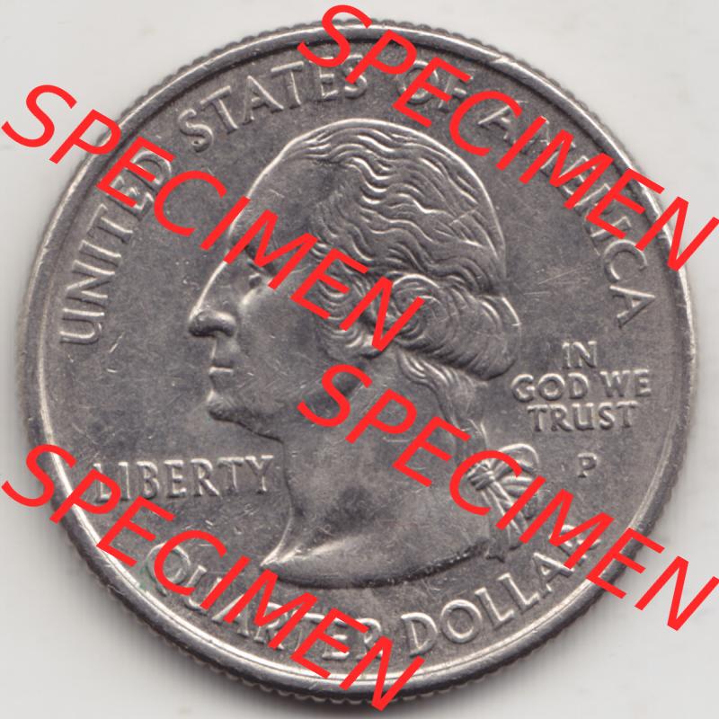 Amerika USA 2000-2000, 0,25 Dollar Quarter Dollar Virginia 1788 (2) Sammlung