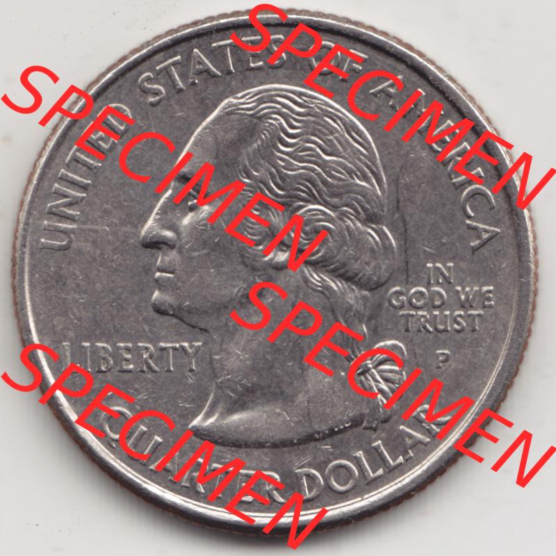 Amerika USA 2005-2005, 0,25 Dollar Quarter Dollar Oregon 1859 (2) Sammlung