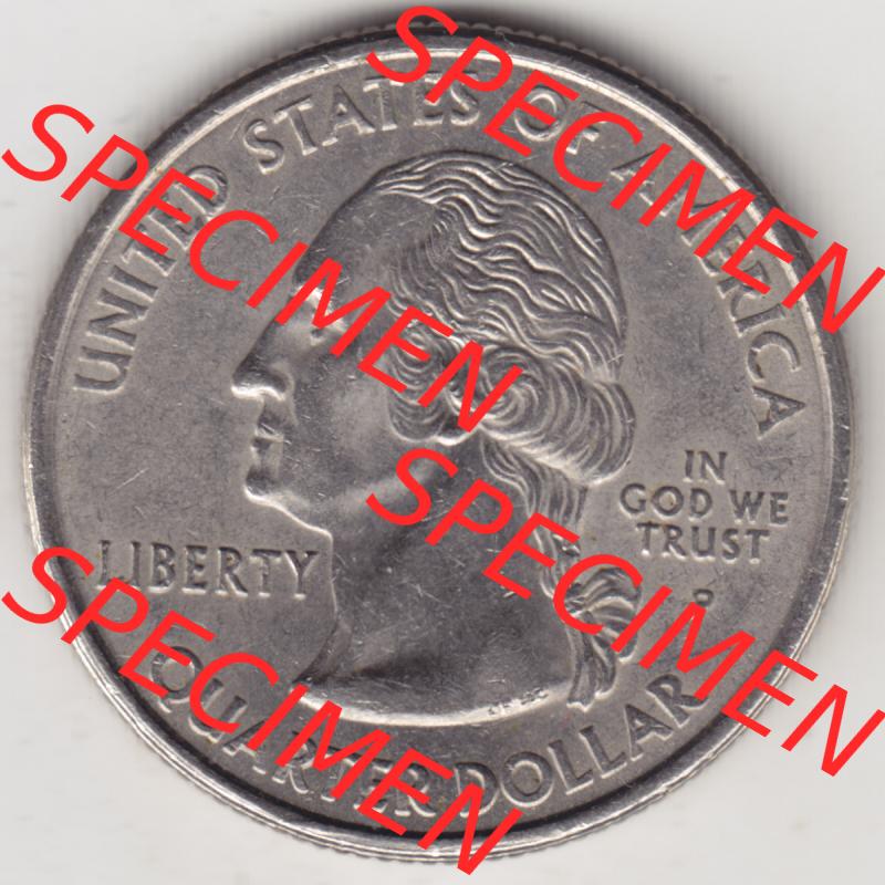 Amerika USA 2000-2000, 0,25 Dollar Quarter Dollar South Carolina 1788 (2) Sammlung