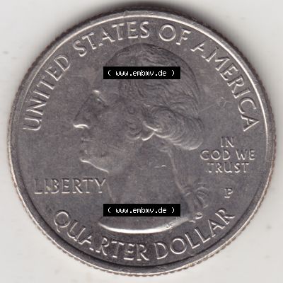 Amerika USA 2015-2015, 0,25 Dollar Quarter Dollar Bombay Hook, Delaware (2) Sammlung