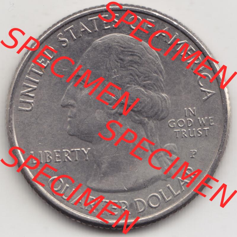 Amerika USA 2015-2015, 0,25 Dollar Quarter Dollar Kisatchie, Louisiana (2) Sammlung