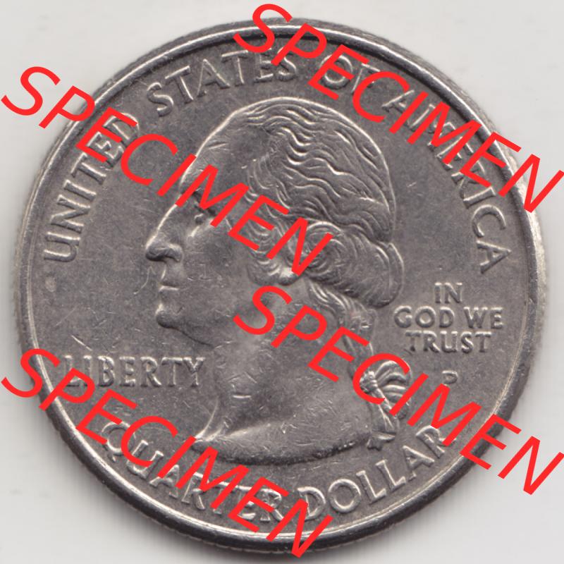 Amerika USA 2001-2001, 0,25 Dollar Quarter Dollar New York 1788 (2) Sammlung