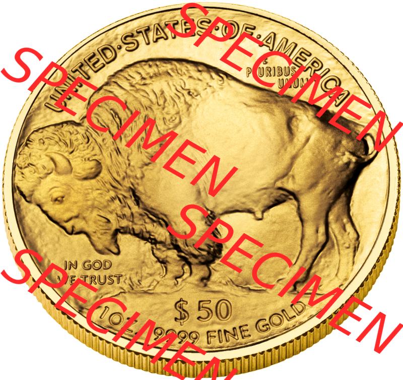 Amerika USA Goldmünze 2007, 50 Dollar 1 Unze Buffalo (2) Sammlung
