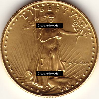 Amerika USA Goldmünze American Eagle 1/4 Unze Viertel-Unze (1) Sammlung