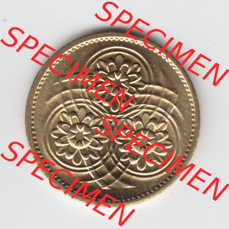 Münzen Guyana 1991, 5 Five Cents. Hier befindet sich die Rückseite einer Umlaufmünze aus Guyana als Digitales Bild im online Katalog zum katalogisieren und kategorisieren der... Sammlung