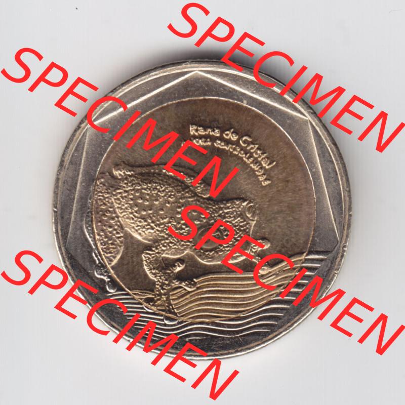 Kolumbien Umlaufmünzen 2012, 500 Pesos. Hier befindet sich die Rückseite einer Umlaufmünze aus Kolumbien als Digitales Bild im online Katalog zum katalogisieren und kategorisieren... Sammlung