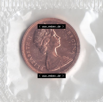 Kanada / Canada Umlaufmünze 1965-1977, 1 Cent 1976. Hier befindet sich die Rückseite einer Umlaufmünze 1976 aus Kanada als... Sammlung