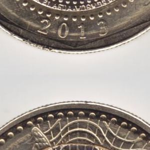 Ausschnitt zur Qualitätsprüfung vom Digitalen Bild Qualität