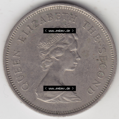 Münze Hong-Kong 1978-1980, 1 Dollar (2) Sammlung