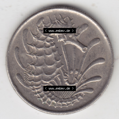 Münze Singapur Umlaufmünze 1967-1985, 10 Cents (2) Sammlung