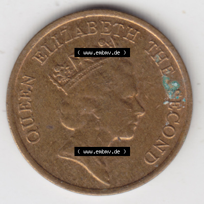 Münze Hong-Kong 1985-1992, 10 Cents (2) Sammlung