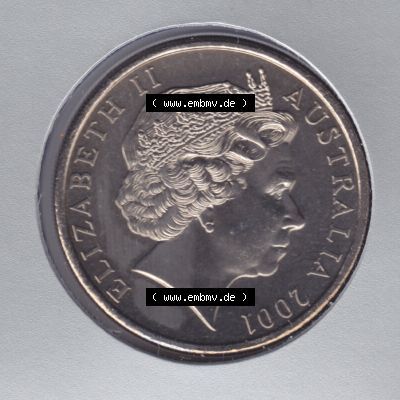 Münze Australien Umlaufmünze 2001, 20 Cent (2) Sammlung