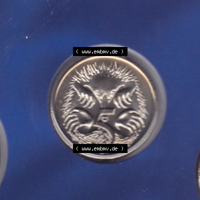Münze Australien Umlaufmünze 2001, 5 Cent (1) Sammlung