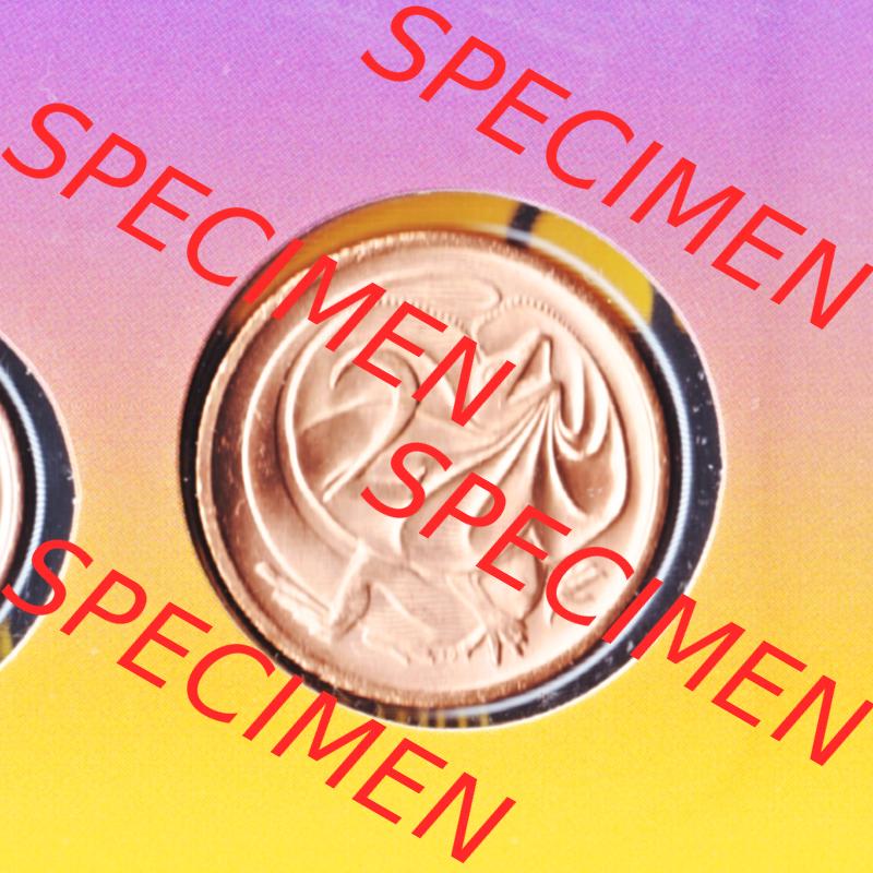 Münze Australien Umlaufmünze 1966-1984, 2 Cent (1) Sammlung