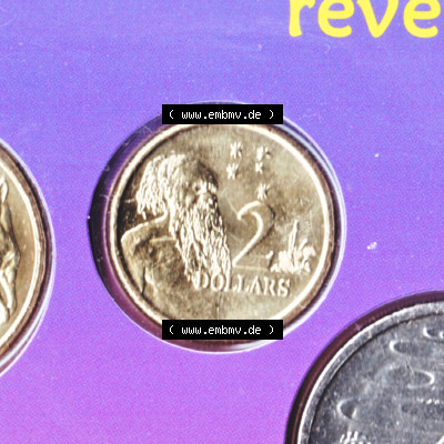 Münze Australien Umlaufmünze 1999-2012, 2 Dollars (1) Sammlung