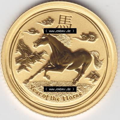 Münze Australien Lunar 2014-2014, 15 Dollars (1) Sammlung