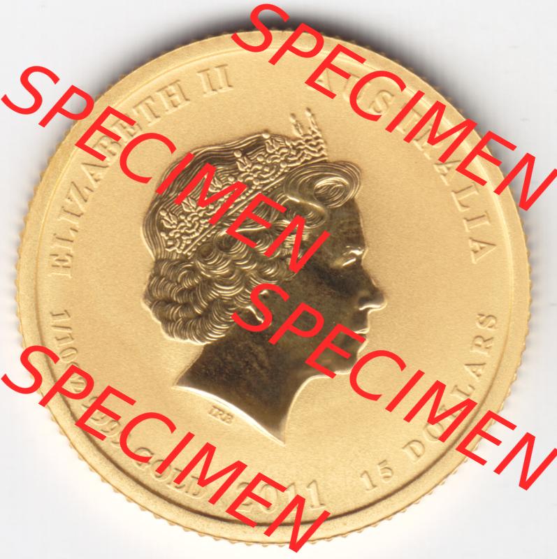 Münze Australien Lunar 2011-2011, 15 Dollars (2) Sammlung
