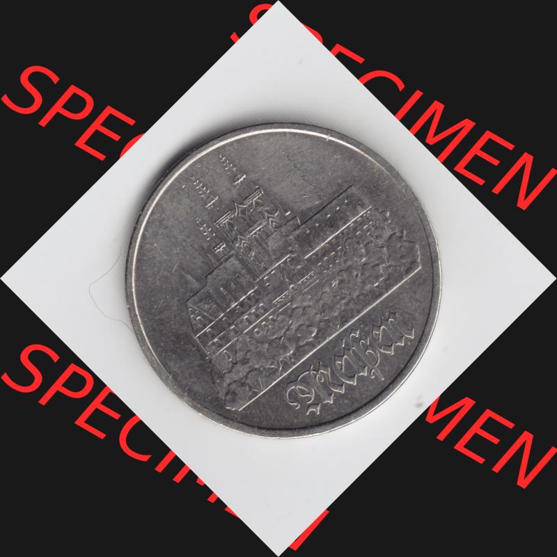 1972, 5 Mark DDR-Gedenkmünz Meissen, Münzen-Vorderseite mit dem Motiv der Münze auf einen Digitalen Bild, der Münze aus Deutschland der DDR, der Deutschen Demokratischen... Sammlung