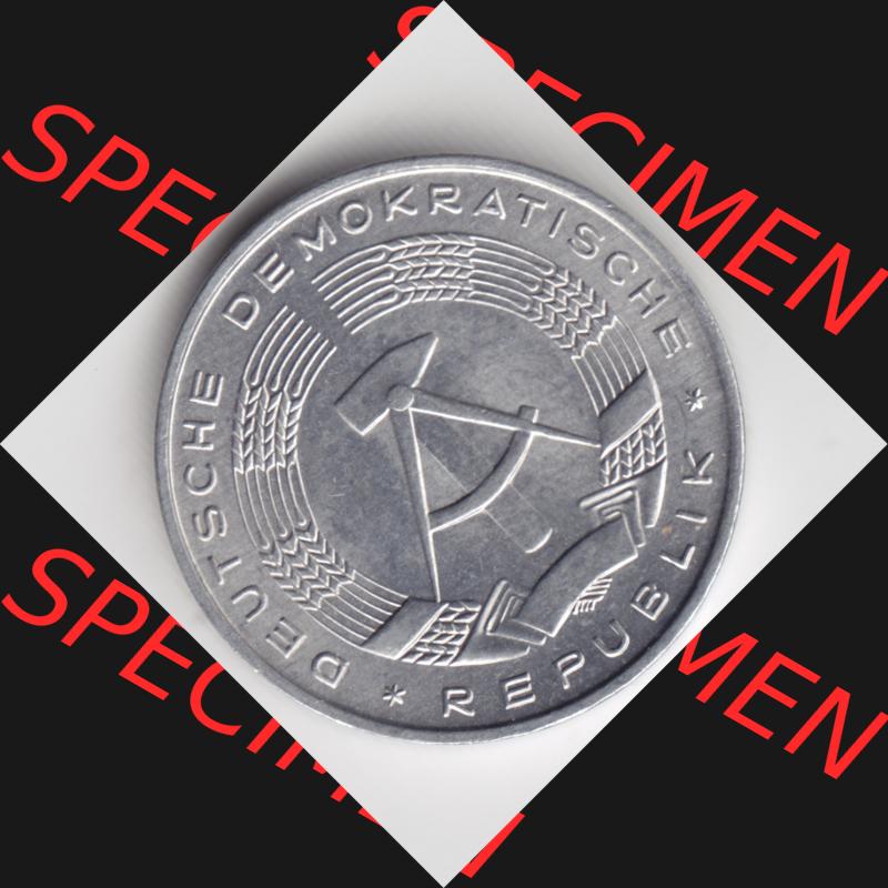 1963-1990, 10 Pfennig, Münzen-Rückseite der 10 Pfennig-Stücks aus Deutschland der DDR, der Deutschen Demokratischen Republik, die DDR Münzen können auf... Sammlung