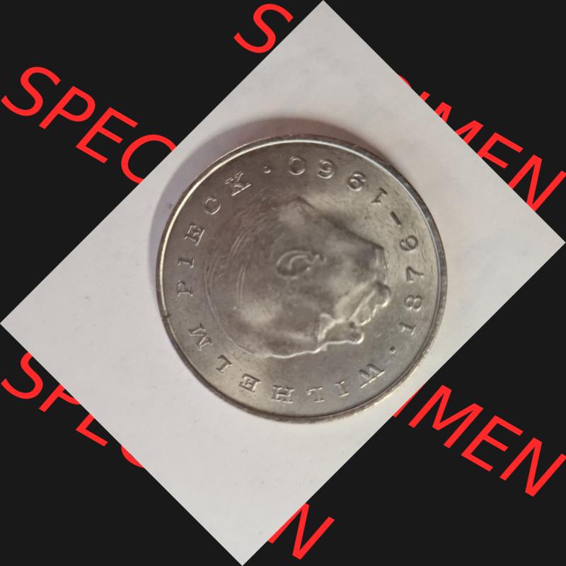 DDR 20 Mark Gedenkmünze 1972, Wilhelm Pieck 1876-1960 aus DDR Münzen Sammlung. (1) Sammlung