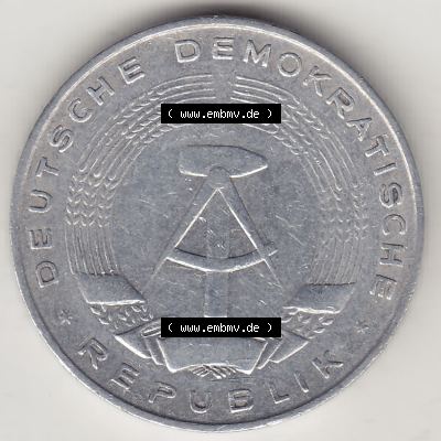 DDR Münze 1956-1990 Umlaufmünze / Kursmünze 1956-1963, A 1 Deutsche Mark 1962-3. Vorderseite der 1-Mark Münzen der DDR. Hier im online Katalog befinden sich... Sammlung