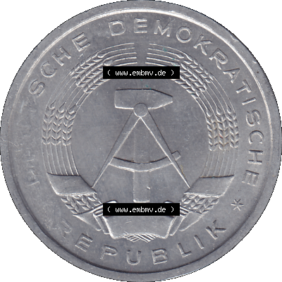 DDR Münze Umlaufmünze / Kursmünze 1956-1963, A 1 Deutsche Mark 1956 (Stück 4). Bildmaterial als transparente PNG-Grafik mit... Sammlung