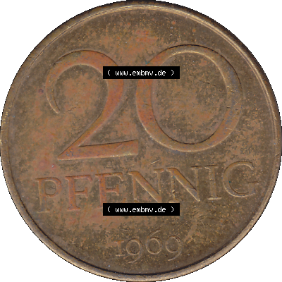 sich 20 / Zwanzig Pfennig-Stücke, bzw. Münzen Sammlung