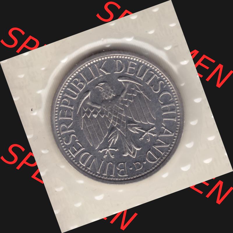 Münze der BRD Deutschland Umlaufmünze 1976, 1 DM-Mark (2) Sammlung