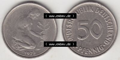 Münze aus Deutschland Sammlung