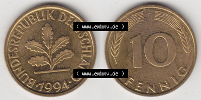 Münze aus Deutschland Sammlung