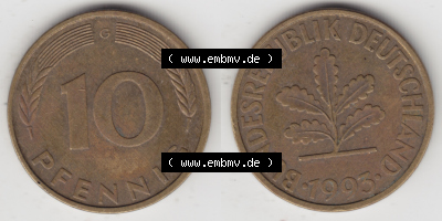 Münze aus Deutschland Sammlung
